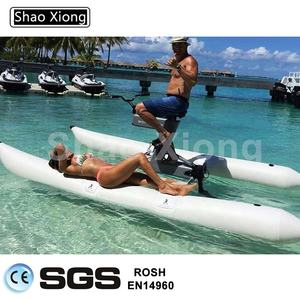 Bicicleta de agua inflable de PVC, pontones de Agua, Mar, precio, Pedal, barcos, bicicleta de agua - Product Image 5