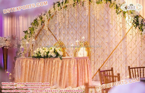 Vela de boda de diseño único, paredes traseras de Reino Unido, impresionante, para ceremonia de boda, escenario, pared trasera - Product Image 5