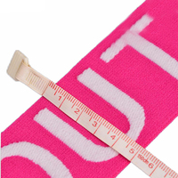 Haute ténacité 50 mm Nylon souple Jacquard tissé bande élastique boxer ceinture sangle pour caleçon avec logo personnalisé