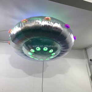 Dẫn chiếu sáng bơm hơi khổng lồ <span class=keywords><strong>UFO</strong></span> mô hình PVC quảng cáo Inflatable bay <span class=keywords><strong>UFO</strong></span> Inflatable treo <span class=keywords><strong>UFO</strong></span> cho quảng cáo - Product Image 4