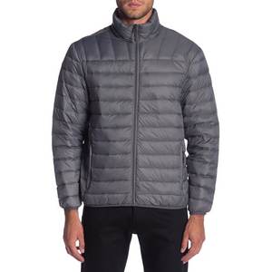 Outdoor Light Warm <b>Duck</b> Feather Custom Logo Winter Bubble Puff Filled Down Puffer Jackets for Men - Product Image 3