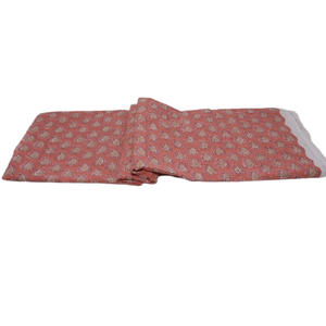 Beau tissu en coton imprimé à la main par la cour pour les sacs de vêtements pour femmes couvre les jouets de style indien par la cour - Product Image 6