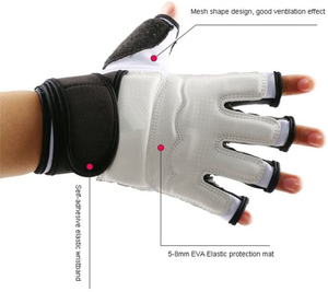 MMA Grappling <b>Karate</b> Fighting Gym Gear PU Leather Wrist Wraps <b>Gloves</b> for Men Women Kids Custom MMA <b>Gloves</b> on Cheap Prices - Product Image 3