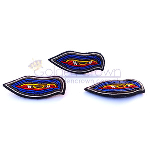 Broche de broderie en fil de lingot avec badges brodés à la main - Product Image 1