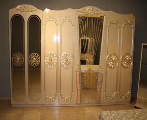 Ensemble de meubles de chambre à coucher LIMPID Moderne Luxueux Haute qualité Panneau de particules de bois Lit Housse amovible Rangement 1 an Ensemble de chambre à coucher - Product Image 5