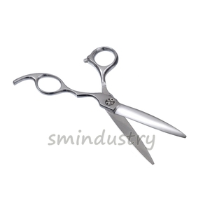 Ciseaux de barbier professionnels, vente en gros, pouces, en acier inoxydable 440C, avec repose-doigt réglable (SC04) - Product Image 2