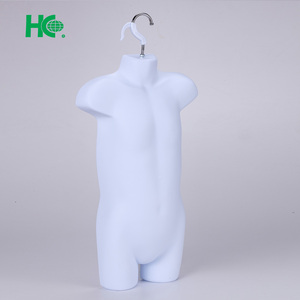 พลาสติกสีขาวครึ่งเด็ก Mannequin สำหรับแสดงผล - Product Image 5