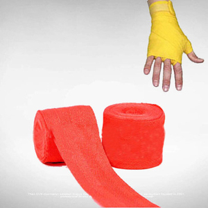 Équipement de boxe selon la demande du client par SKT # Bandes de maintien élastiques en coton 481, 180 pouces, personnalisées - Product Image 4