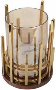 เชิงเทียนโลหะสีทองแบบกลวงสำหรับตกแต่งโต๊ะปาร์ตี้งานแต่งงานแบบหรูหรา - Product Image 3