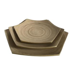 Assiettes en bambou filé de haute qualité les plus vendues du Vietnam - Product Image 1