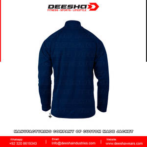 Chaqueta cortavientos de cuero a la moda para hombre de alta calidad, bolsillos laterales ligeros, diseño Varsity High Street - Product Image 3