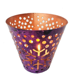 Vente chaude fer chauffe-plat votive maison intérieur et extérieur décoratif métal votif Super qualité bougeoir accessoires pour la maison - Product Image 2