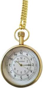 Montre de poche pour homme en or antique Boîte en bois unique Cadran blanc Style antique Cadeau de nouveauté avec style unique Calvin Handicraft - Product Image 3