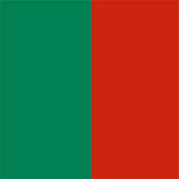 เขียว + ส้ม