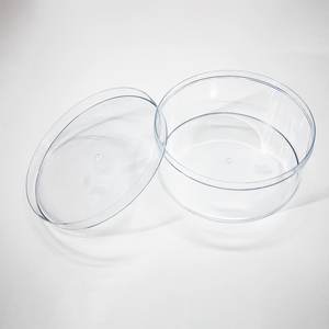 Bán Buôn Custom Logo Chất Lượng Cao PS Trong Suốt Hộp Nhựa <span class=keywords><strong>Container</strong></span> Thực Phẩm Với Nắp - Product Image 1