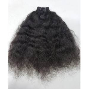 Extensiones de cabello humano indio virgen, ondulado Natural, sin procesar, mechones brasileños de ondas profundas - Product Image 2