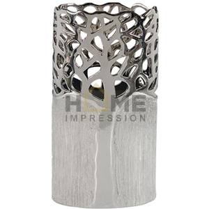 Famcy Metal Designer Décoratif Petit Vase À Fleur Unique Vases À Fleurs En Métal Coulé Vase À Fleurs De Noël Santa Au Prix Le Moins Cher - Product Image 6