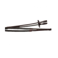 Rênes de bride en cuir marron durable pour chevaux