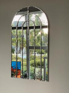 Exclusive Framed Wall <b>Mirror</b> with Color Blocked Design - Product Image 2
