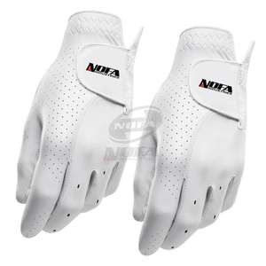 Guante de Golf de Piel Cabretta Premium para Hombre, Personalizado, Súper Suave, Resistente al Desgaste, Cómodo, Blanco, Personalizado para Deportes - Product Image 6