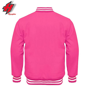 Chaqueta Varsity de lona para hombre Suéter de Chicago con diseño de letras personalizable para invierno - Product Image 5