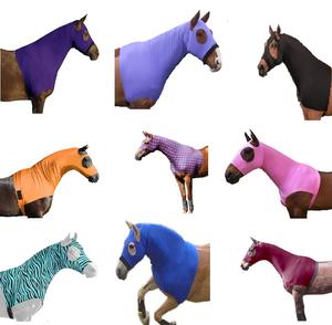 Tela impermeable para protección de cuello de caballo, supercómoda, de licra, para capó de caballo - Product Image 2