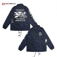 Veste imperméable vierge pour homme, à boutons, coupe-vent, vente en gros,
