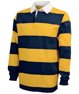 Camisetas de Rugby Personalizadas de Manga Larga para Jugadores de Equipo, Transpirables, Antibacterianas y de Secado Rápido, con Tejido 100% Algodón - Product Image 6