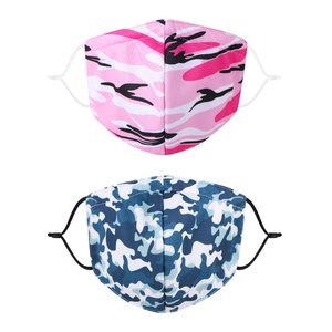 Masque de protection en coton, 3 couches, réutilisable, lavable, inserts, filtres sans Valve, à la mode, hiver, offre spéciale - Product Image 1