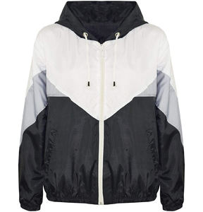 Chaqueta Bomber Ligera de Lona para Hombre, Transpirable, Resistente al Agua, con Cremallera y Capucha, Cuello Alto, Ideal para Verano y Días Ventosos - Product Image 6