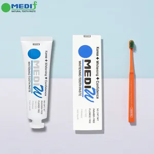 MEDIW Strong Whitening Creme dental Citrus Mint Sabor Nocivo Ingredientes Estimulação Suave Livre Dental Care