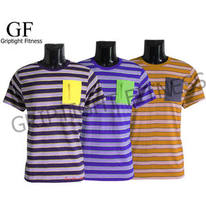 T-shirt manches longues pour hommes, t-shirts jaunes clair, vente en gros, fabricant - Product Image 1