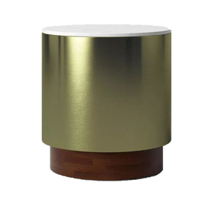Modern Wood Coffee <b>Table</b> with Cotton Seat Classical for Side, Living Room, Bedroom in <b>Brown</b> Color Unique Coffee <b>Table</b> - Product Image 2