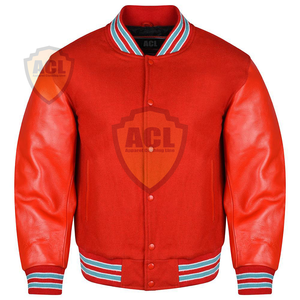 Custom Zeta Phi Beta Varsity Jacket Blue Wool & <b>White</b> Leather Sleeve Varsity Jacket Wholesale Price Varsity Jacket - Product Image 5