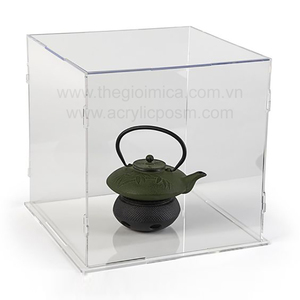 Wholesale Custom Cube <b>Clear</b> Acrylic Compartment <b>Display</b> <b>Box</b> - Product Image 4