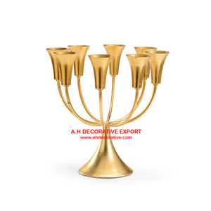 Grand arbre branche candélabre bougeoir pour mariage centres de table Unique sol fait main candélabre 6 bras bougie - Product Image 2