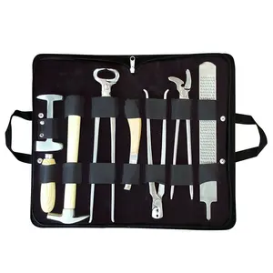 Custom Made Horse Professional Farrier's Equipment Kit of 7 Pieces