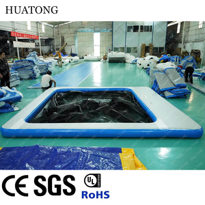 Bơm Hơi Nổi Có Thể Thu Vào Muỗi Lưới Bơi Nước Du Thuyền Biển Hồ Bơi Lớn - Product Image 5