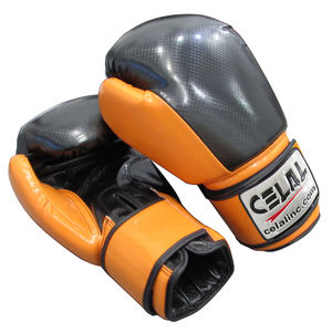 Guantes de boxeo de cuero PU personalizados, Logo personalizado, fabricante de guantes de boxeo para entrenamiento en gimnasio, venta al por mayor - Product Image 4