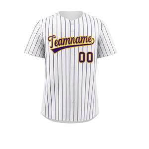 ¡Logotipo personalizado 100% poliéster Béisbol Softbol uniforme equipo ropa deportiva con diseño impreso a la venta! - Product Image 6