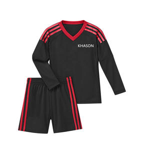 Traje de fútbol, kit sublimado de diseño y color personalizado para competición de entrenamiento de partidos de fútbol profesional - Product Image 5