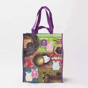 Sac de courses non tissé personnalisé imprimé en usine, sac fourre-tout réutilisable laminé pour supermarché, promotionnel, vente en gros - Product Image 3