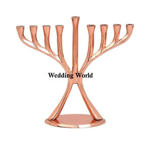 Bougeoir en métal Bougeoir de créateur fait main de qualité supérieure Bougeoir de créateur forme personnalisée Vente en gros - Product Image 2