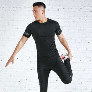 Wholesale Men's Active Gym Wear Athletic Tracksuit Set With Shirt Men's Full Front Zip Sweatsuit Set - Product Image 5
