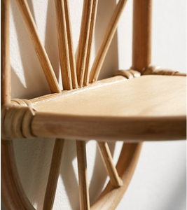 Commerce de gros étagère murale en rotin naturel pour rack à outils - Product Image 2