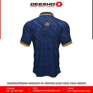 Polo personalizado de empresa y escuela, camisa deportiva de Golf de secado rápido, 100% algodón, sublimación - Product Image 4