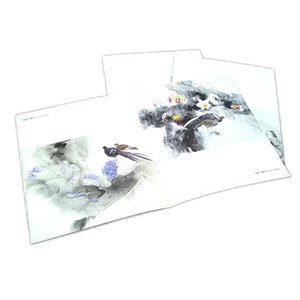 Folleto de puntada de sillín a todo color de alta calidad personalizado, impresión de papel offset, cartón corrugado, folletos de tablero dúplex - Product Image 5