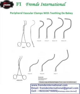 Debakey-abrazaderas multiusos y abrazaderas vasculares Dardik, certificado CE & ISO - Product Image 4