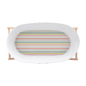 100% pur Coton Bio Bébé Couffin Feuille - Product Image 1