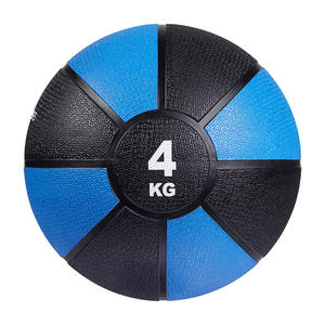 Boule de médecine en caoutchouc à Double poignée, bricolage, Logo personnalisé, exercices à domicile - Product Image 3